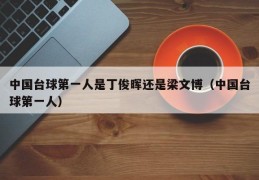 中国台球第一人是丁俊晖还是梁文博（中国台球第一人）