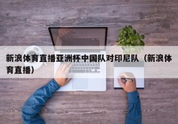 新浪体育直播亚洲杯中国队对印尼队（新浪体育直播）