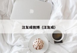 汪友成微博（汪友成）